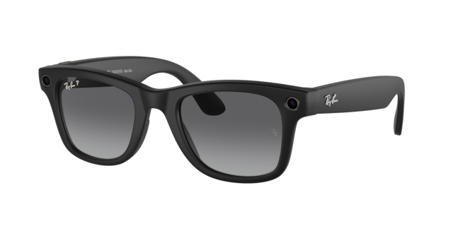 Ray-Ban Ray-Ban Meta Wayfarer Glasses in Black | Target Optical