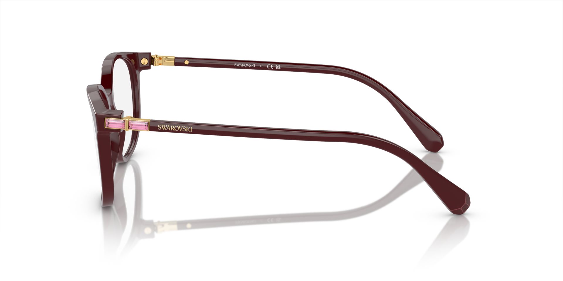 Swarovski Swarovski Glasses in Red/Burgundy | Target Optical display picture 2