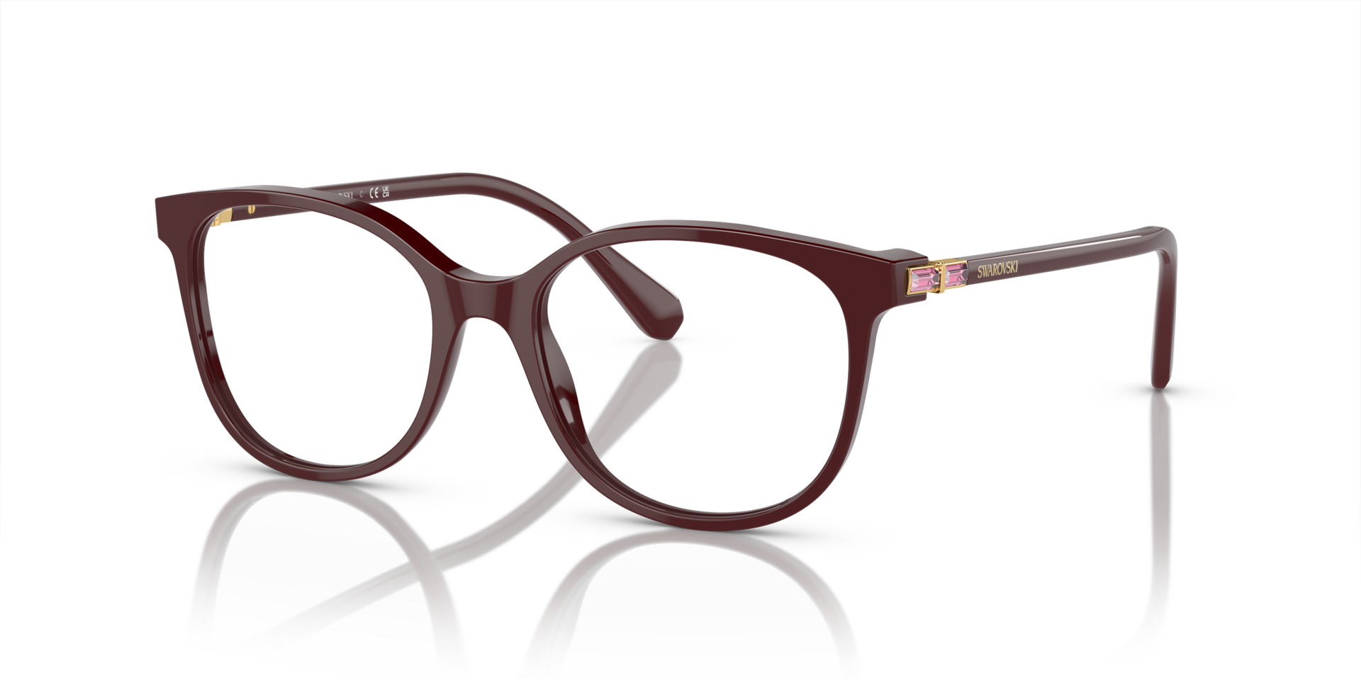 Swarovski Swarovski Glasses in Red/Burgundy | Target Optical