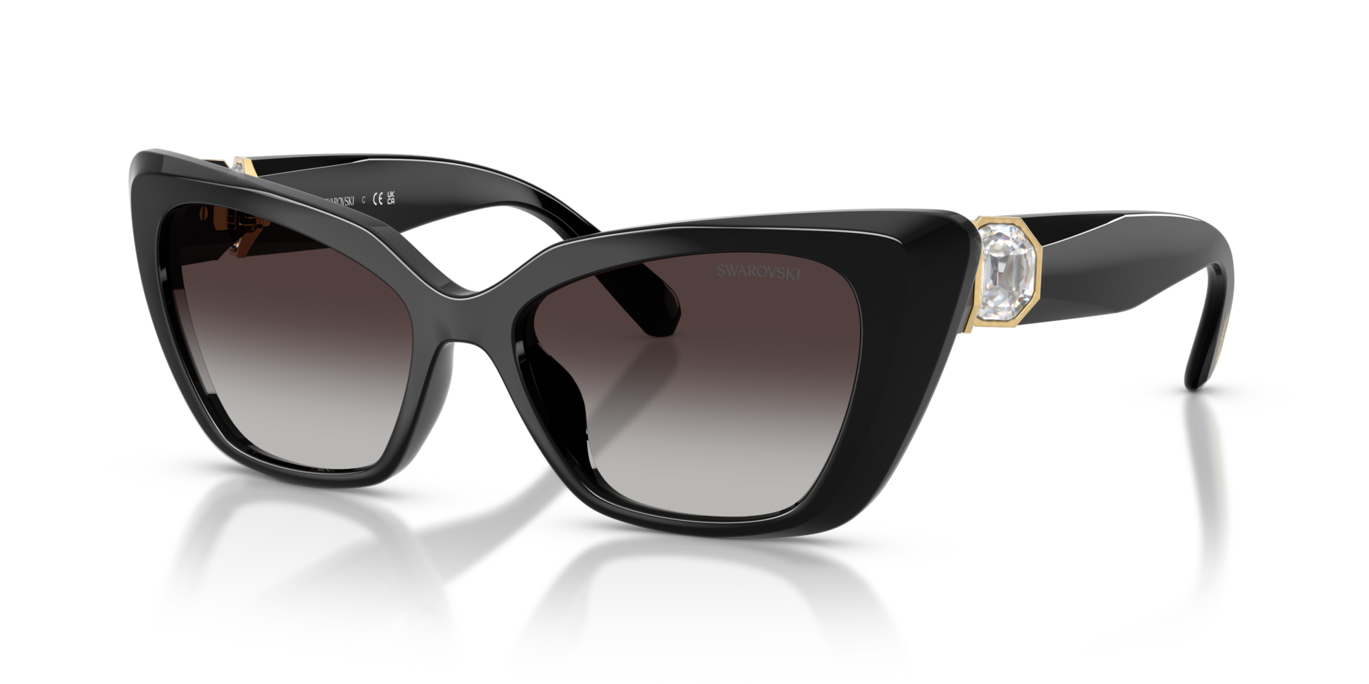 Swarovski Swarovski Sunglasses in Black | Target Optical
