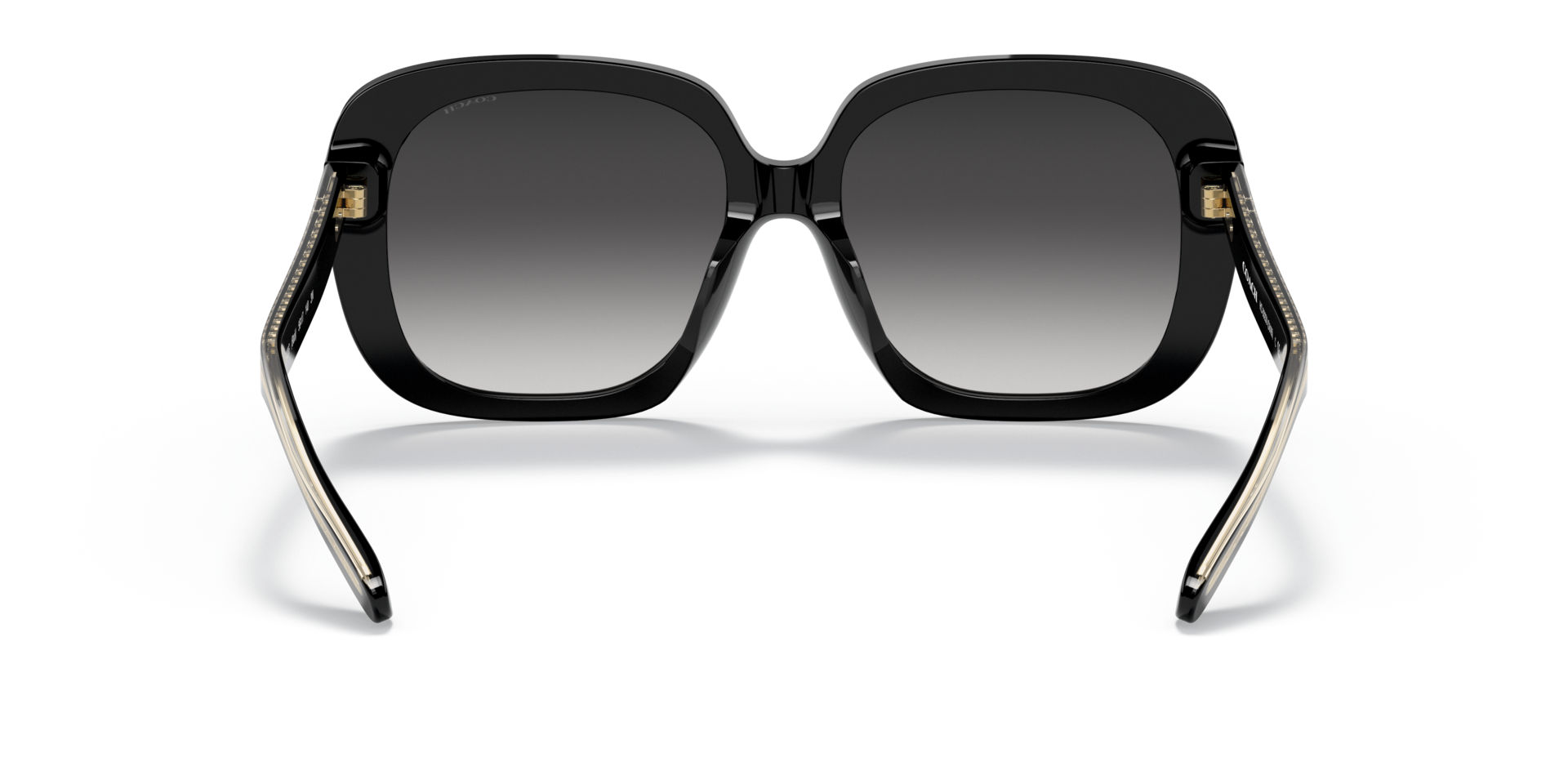 Women’s Coach Black Oversized Sunglasses HC8323U Black Coach 0HC8323U Sunglasses in Black | Target Optical main image 2