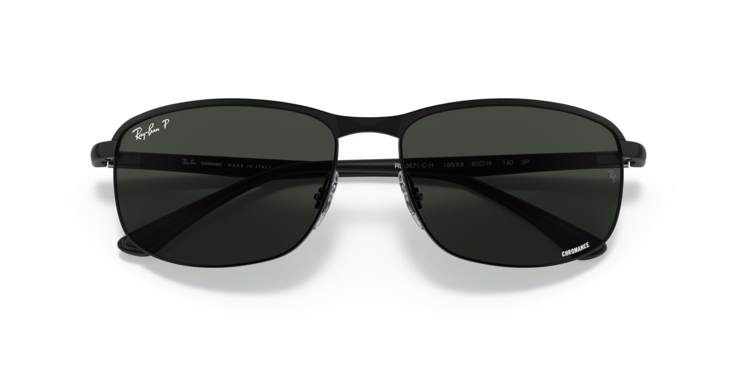 ★Rayn@ ★ Ray-Ban 0RB3671CH Sunglasses in Black | Target Optical