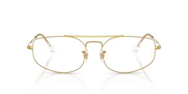 Ray-Ban 0RX6545 Glasses in Silver/Gunmetal/Grey | Target Optical