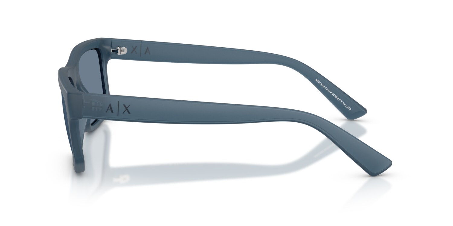 Armani Exchange Blue Marble Sunglasses AX 40535 819311 51-21 140 2N Amazon.com: Armani Exchange Sunglasses AX 4113 S 81814L  main image 3