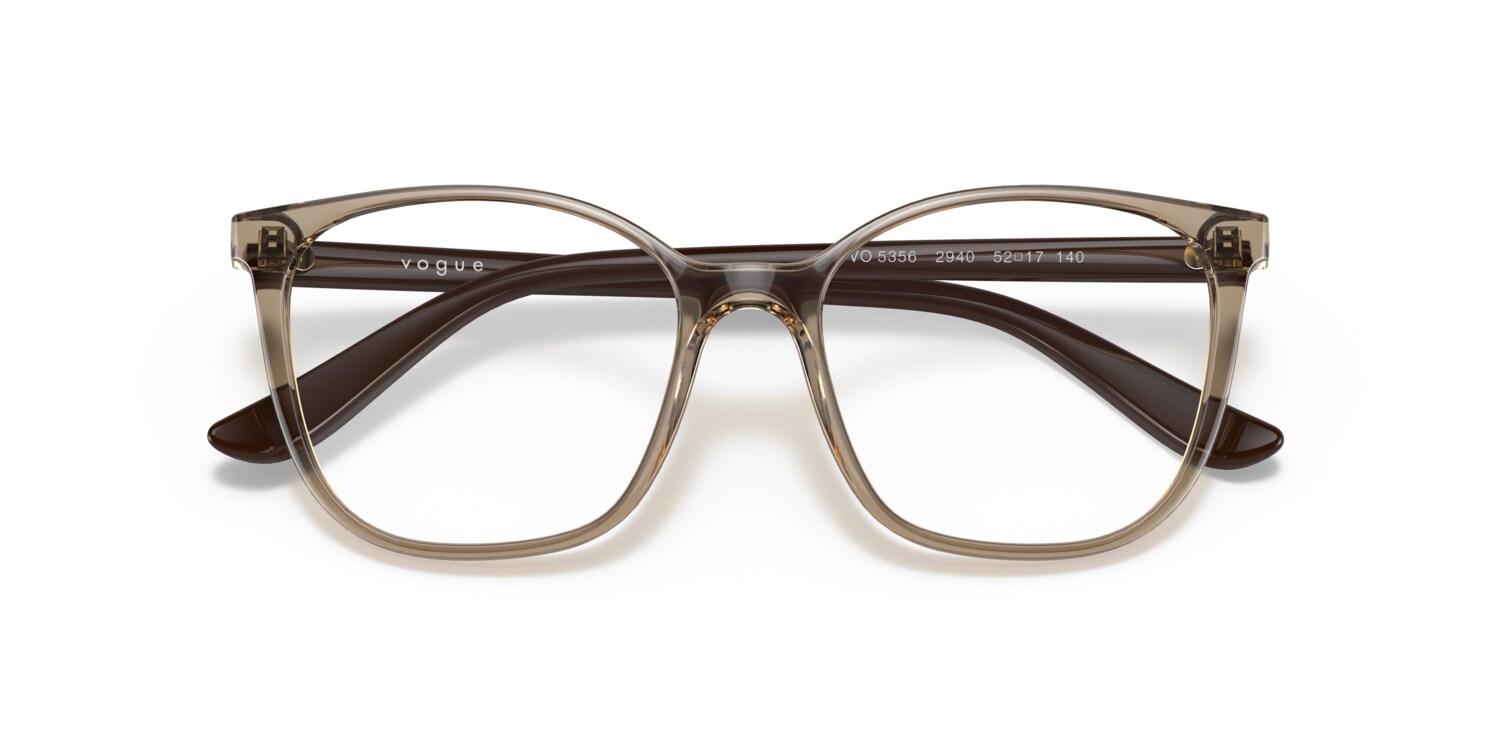 Vogue Eyewear Vogue Eyewear Glasses in Brown/Tan | Target 