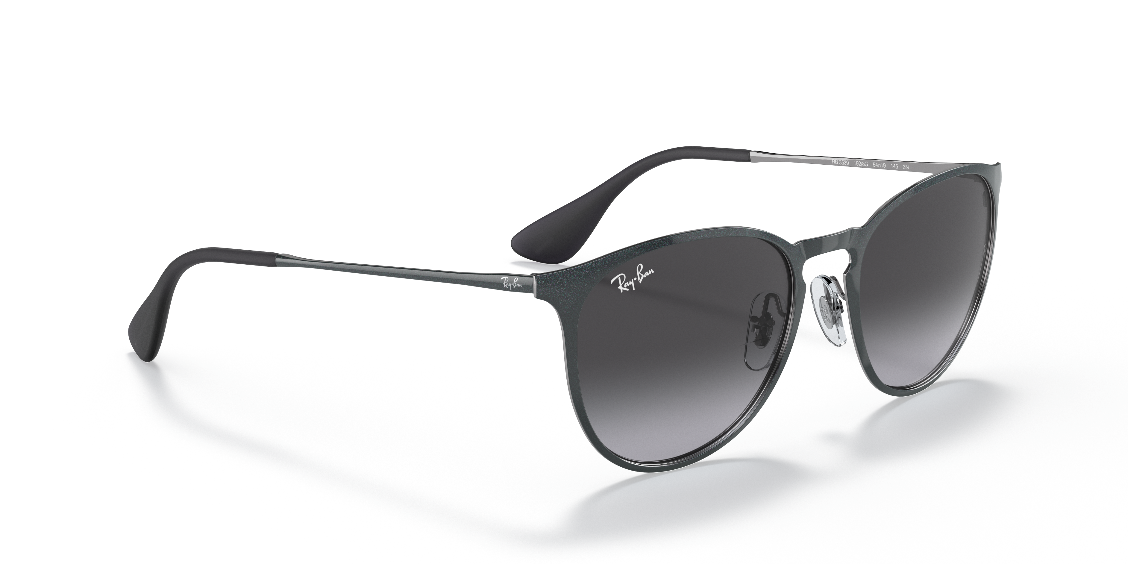 Ray-Ban 0RB3539 Sunglasses in Silver/Gunmetal/Grey | Target Optical