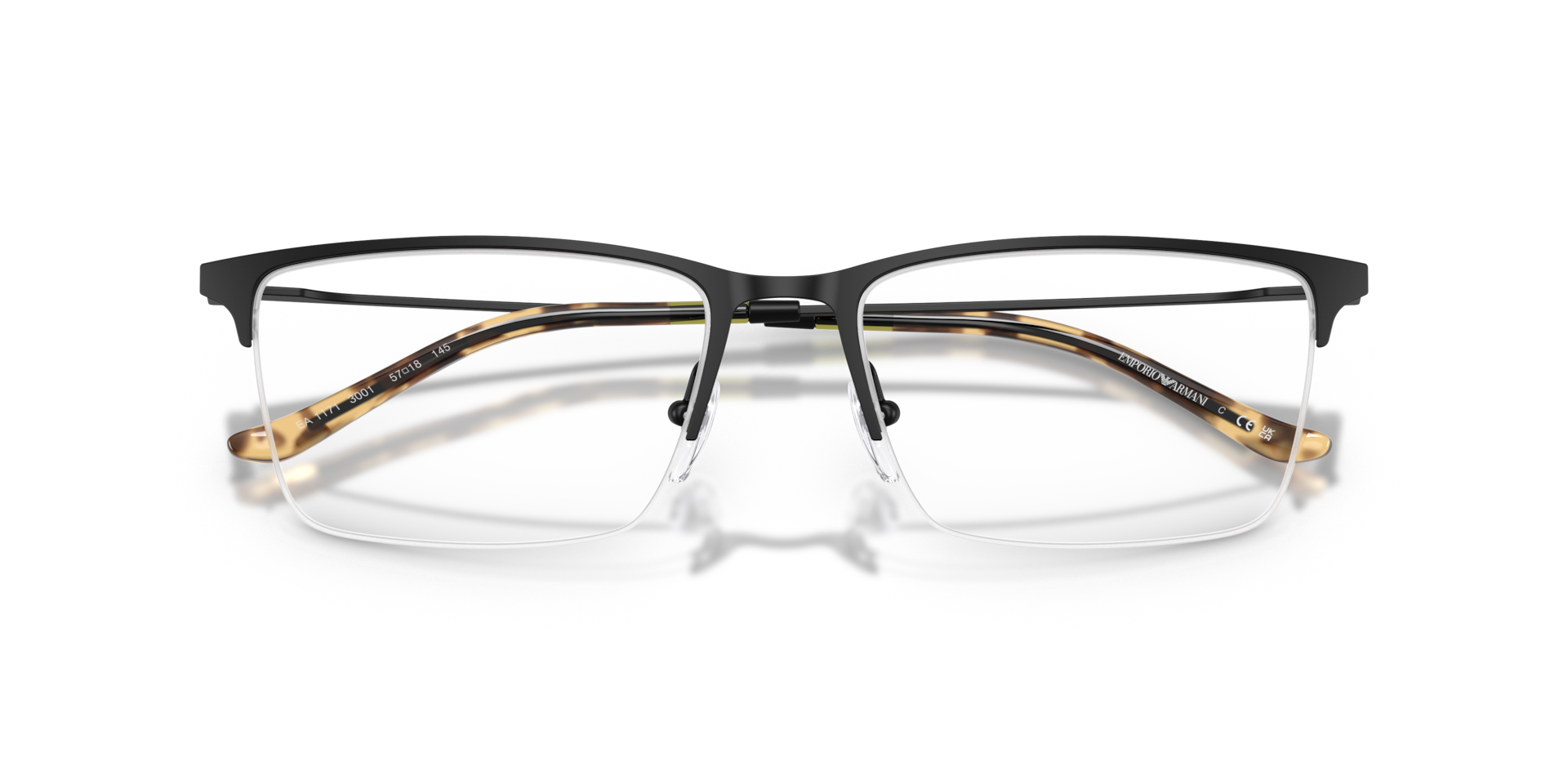 Emporio Armani Eyeglasses Eye Glasses Frames EA 9171 XR3 46-19-130 Emporio Armani Eyeglasses Eye Glasses Frames EA 9171 XR3 46  main image 3