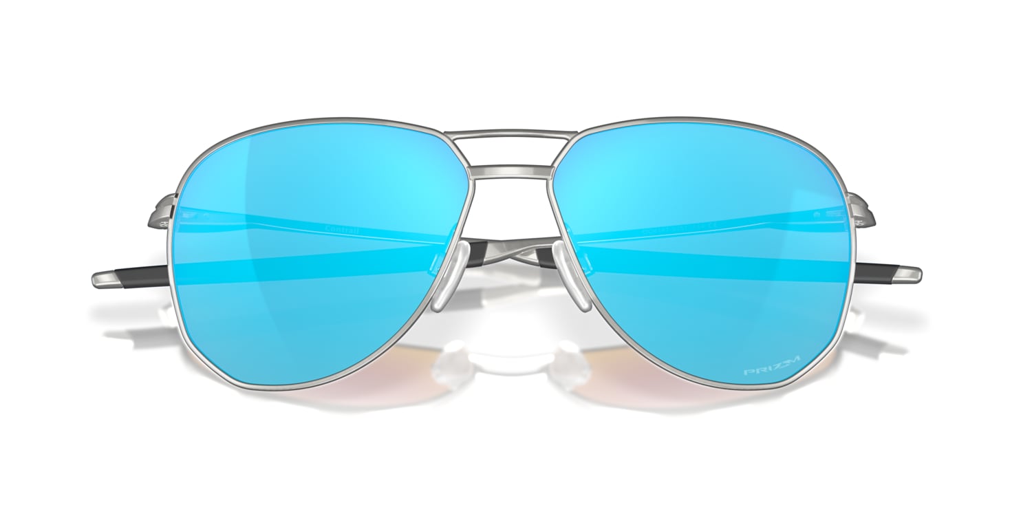 Oakley 0OO4147 Sunglasses in Silver/Gunmetal/Grey | Target