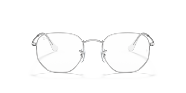 Ray-Ban 0RX6448 Glasses in Silver/Gunmetal/Grey | Target Optical