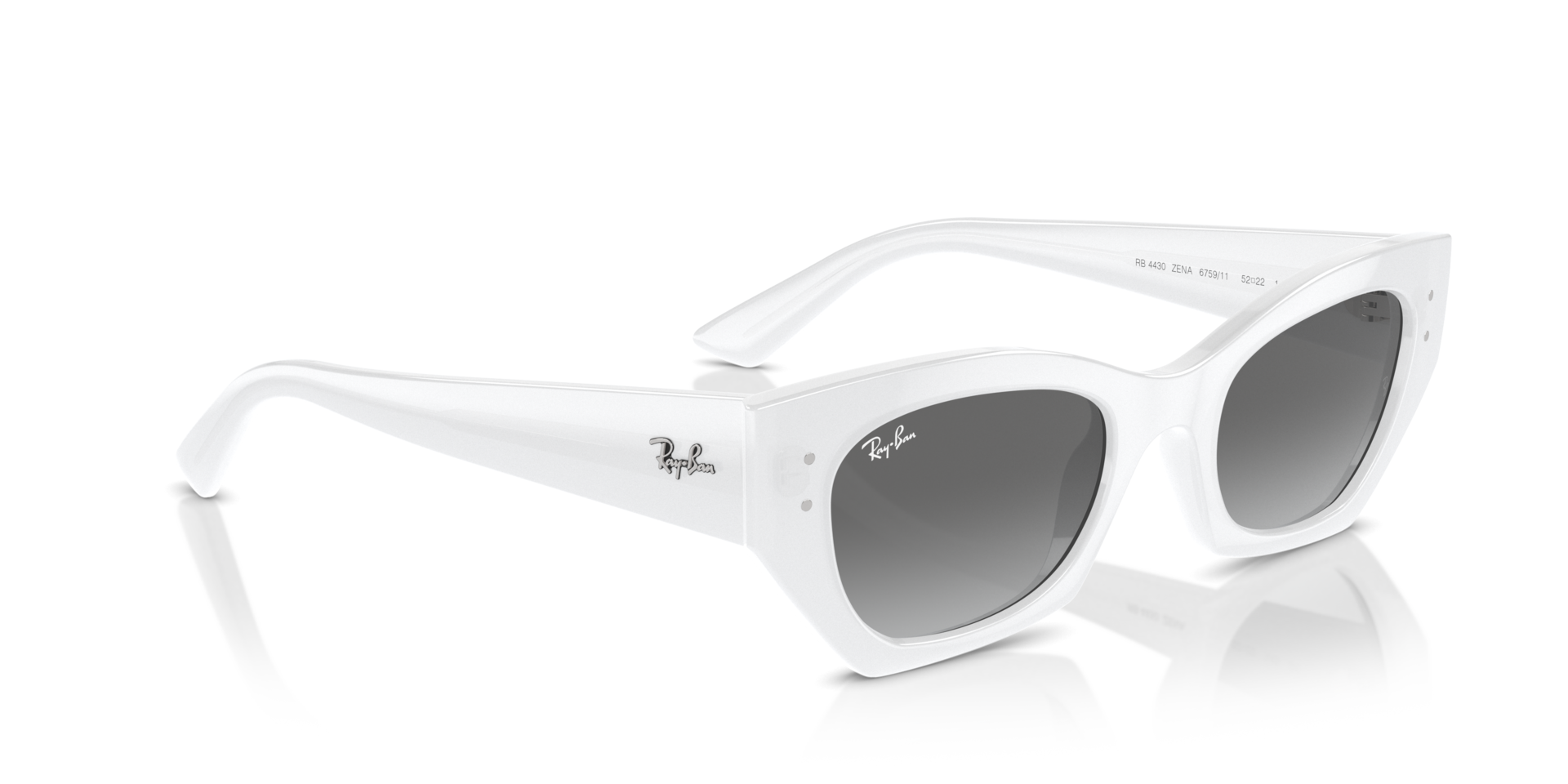 White Ray-Bans Ray-Ban White Sunglasses for Men for sale - eBay main image 3