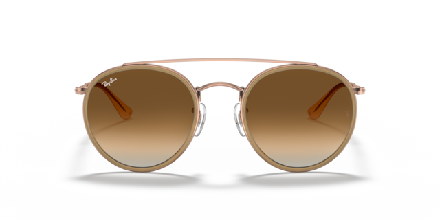 Ray-Ban 0RB3647N Sunglasses in Copper/Bronze | Target Optical