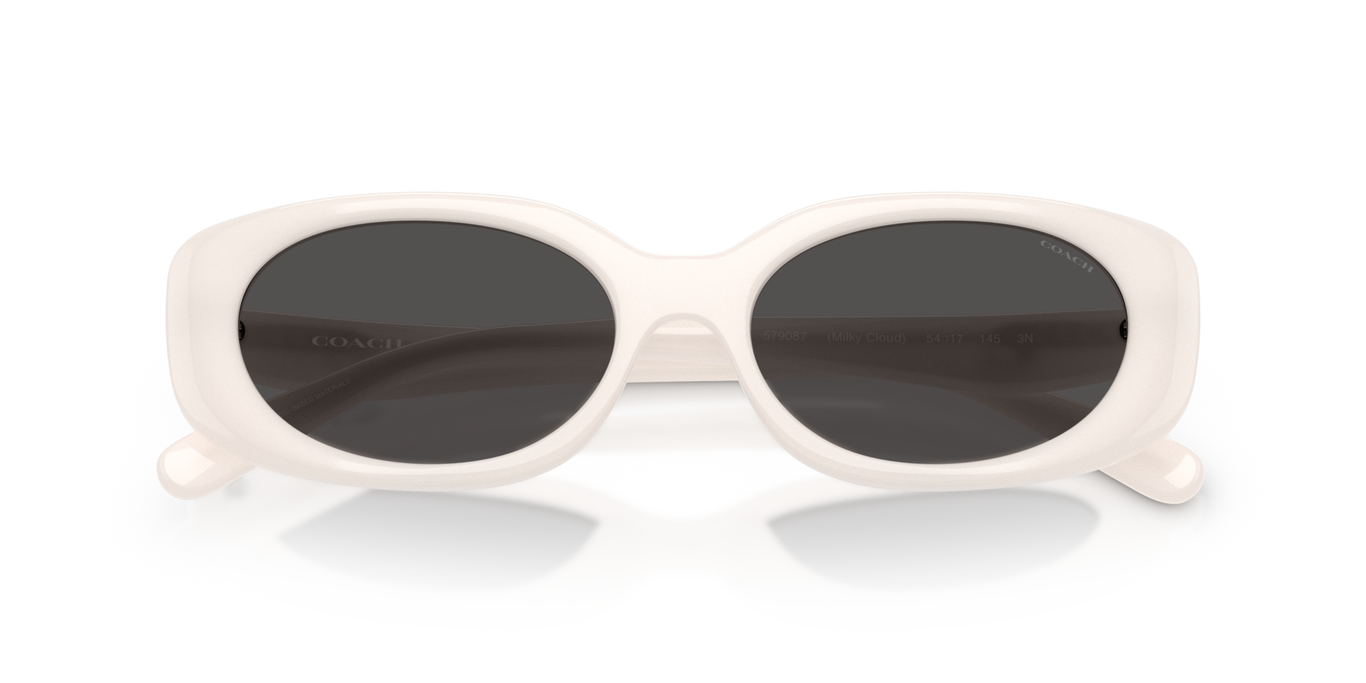 Coach Sunglasses HC 8337U C7992 Clout Glasses Oval 52 [] 20 140 3N  Black White Women main image 3
