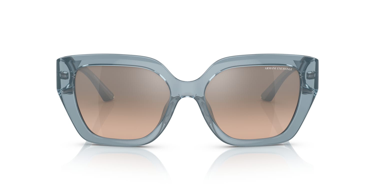 Armani Exchange 0AX4125SU Sunglasses in Blue | Target Optical display picture 2