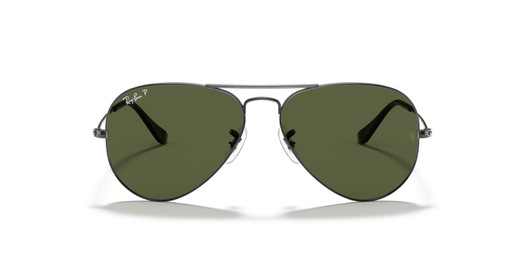 Ray-Ban 0RB3025 Sunglasses in Silver/Gunmetal/Grey | Target Optical