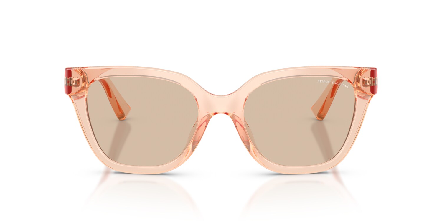 Armani Exchange Rose-Tinted Sunglasses Armani Exchange 0AX4164SU Sunglasses in Pink/Purple | Target  main image 4