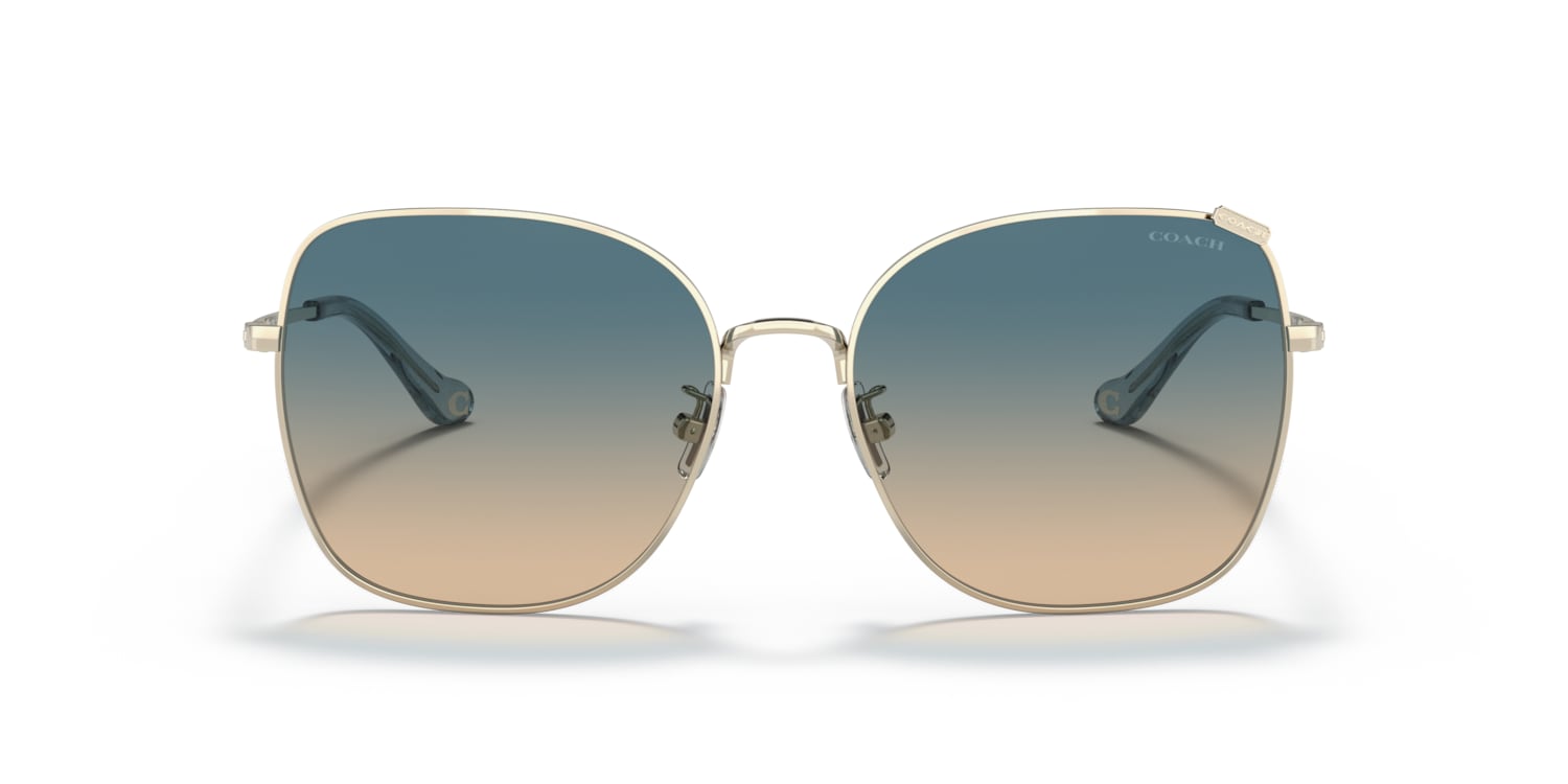 Coach 0HC7133 Sunglasses in Gold | Target Optical