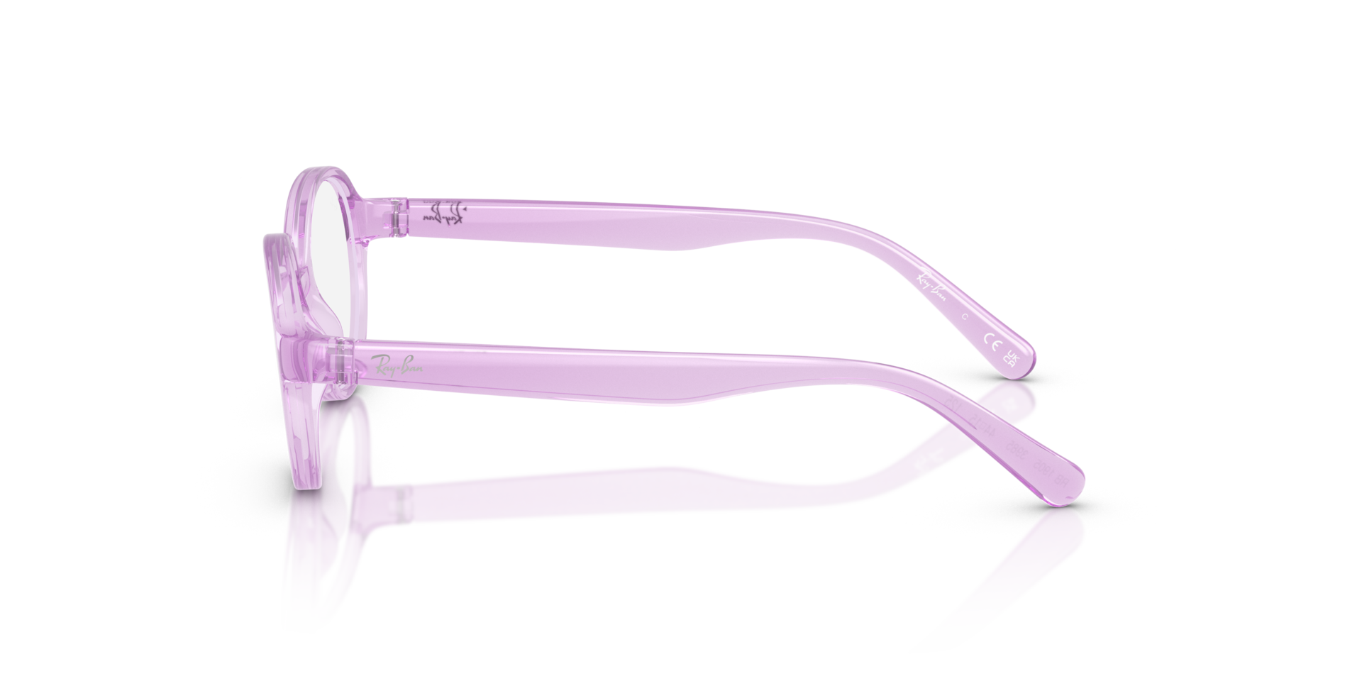 Ray- Ban T eyeglasses frame in puprle/pink color Ray-Ban 0RY1531 Glasses in Pink/Purple | Target Optical main image 3