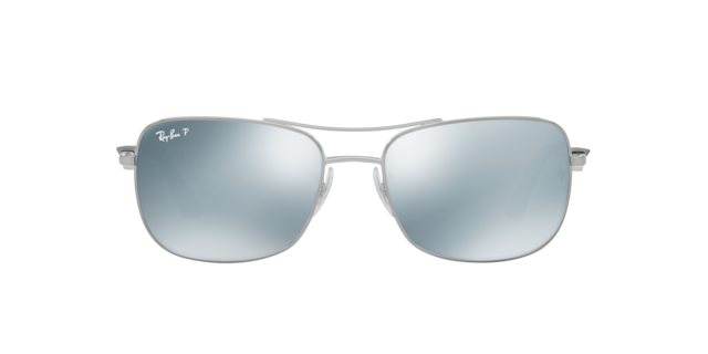 Ray-Ban 0RB3515 Sunglasses in Silver/Gunmetal/Grey | Target Optical
