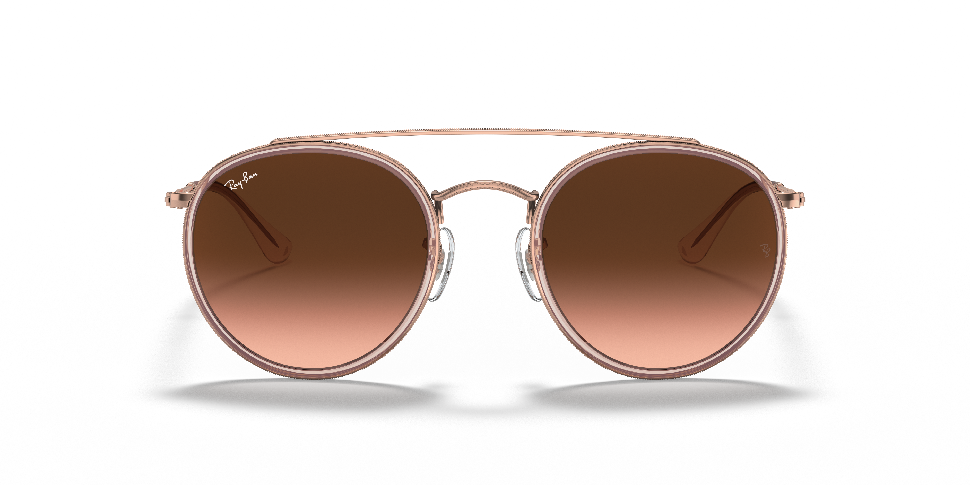 Ray-Ban 0RB3647N Sunglasses in Copper/Bronze Target Optical