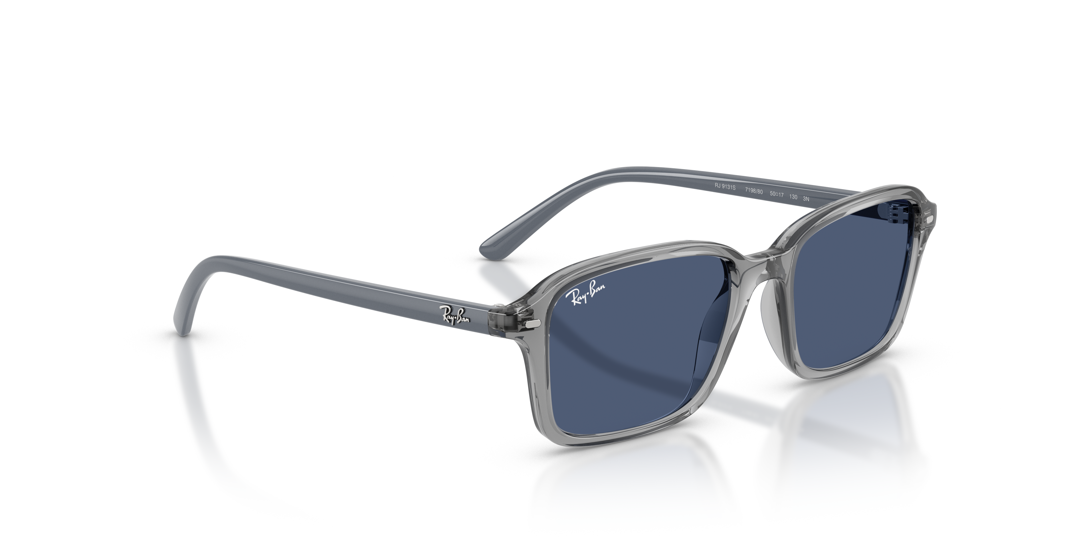Ray-Ban 0RJ9131S Sunglasses in Silver/Gunmetal/Grey | Target Optical