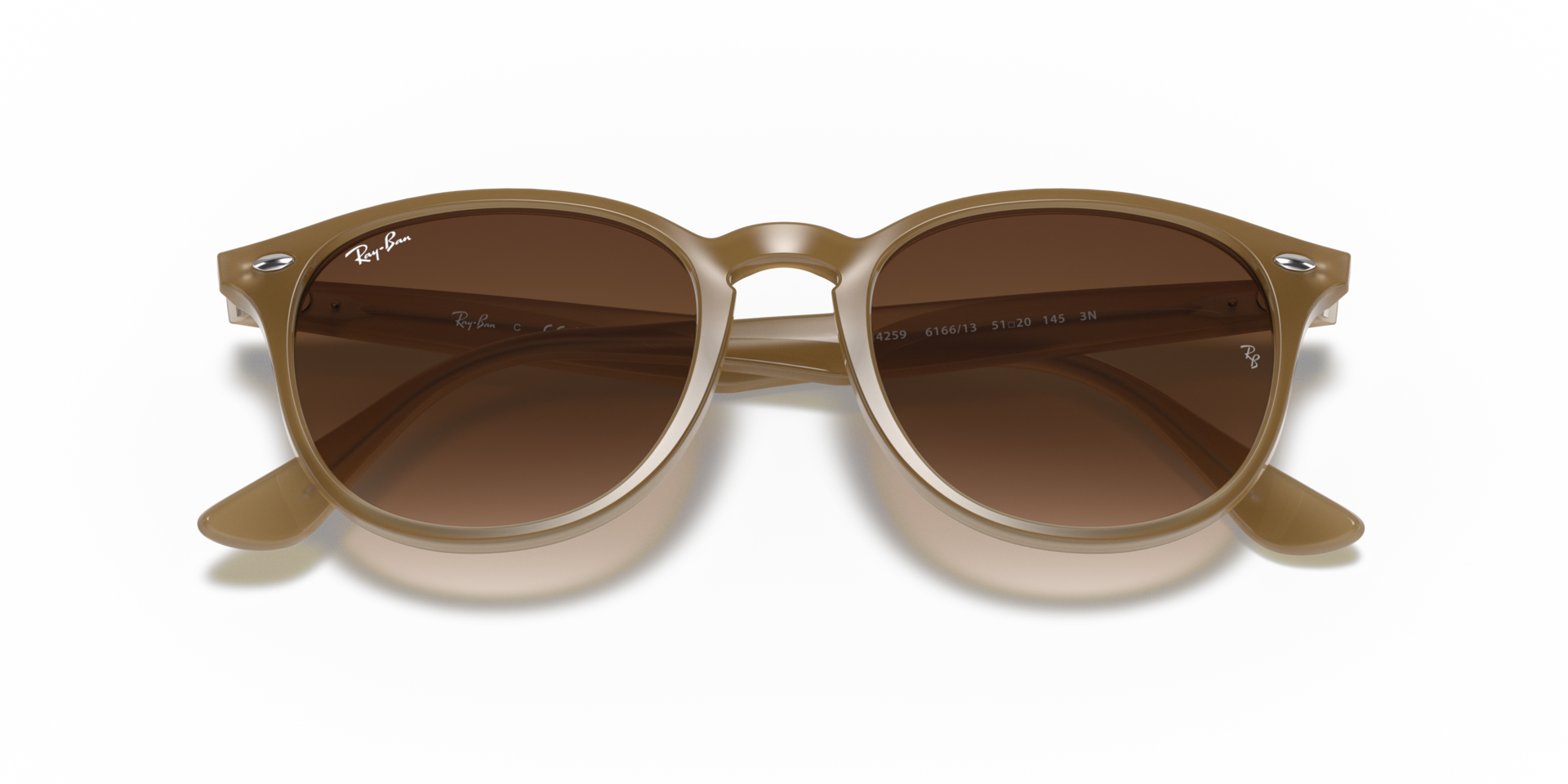 Ray-Ban 0RB4259 Sunglasses in Brown/Tan | Target Optical