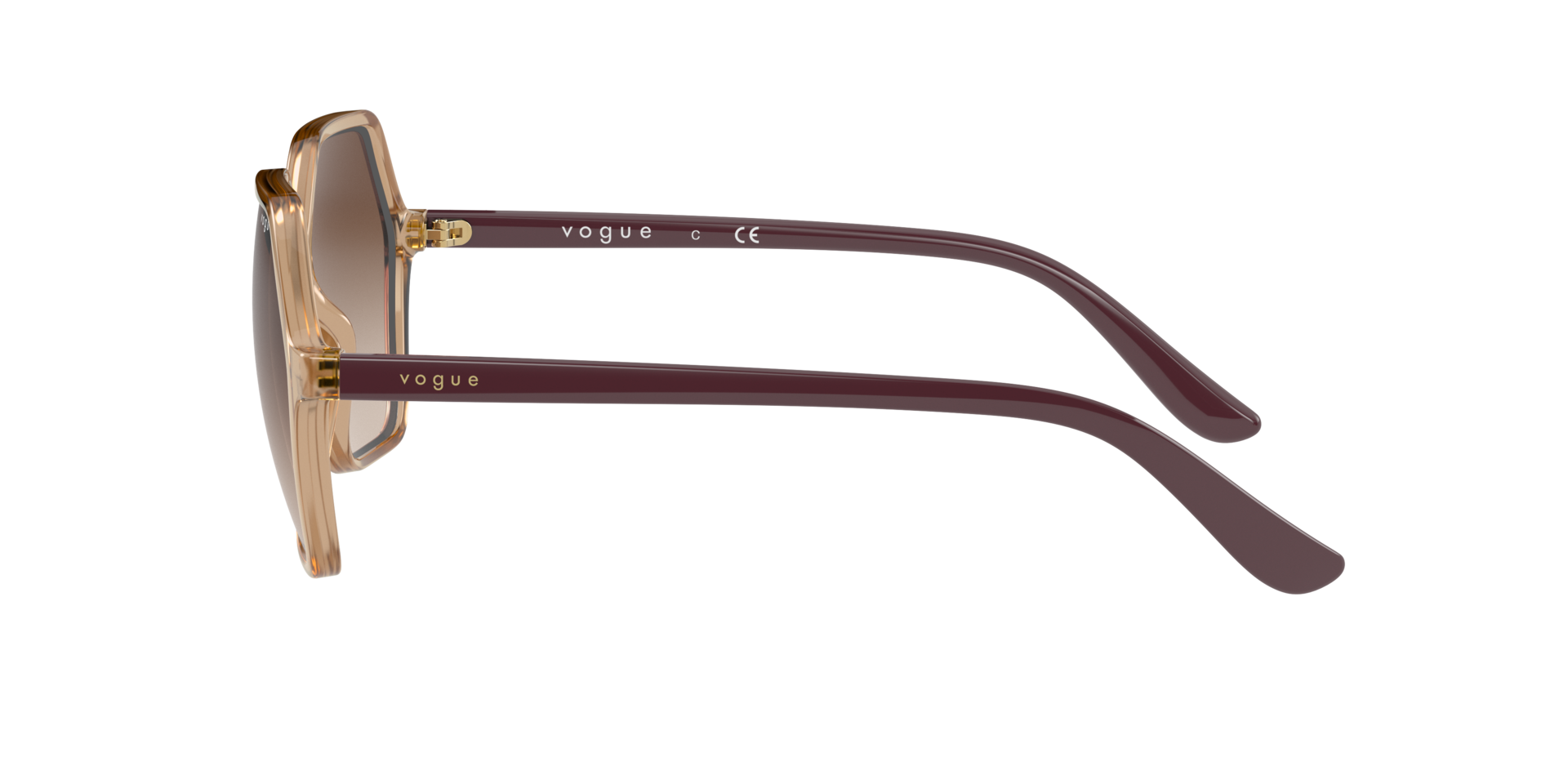Vogue Eyewear 0VO5361S Sunglasses in Brown/Tan | Target Optical