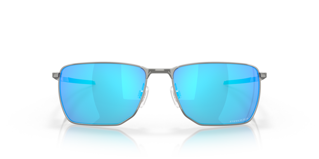 Oakley 0OO4142 Sunglasses in Silver/Gunmetal/Grey | Target Optical