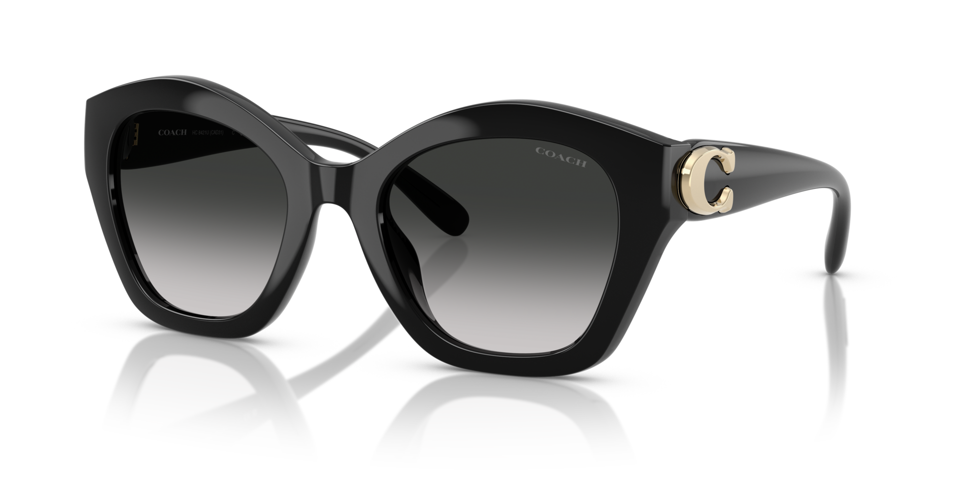 Coach Coach Sunglasses in Black | Target Optical display picture 1