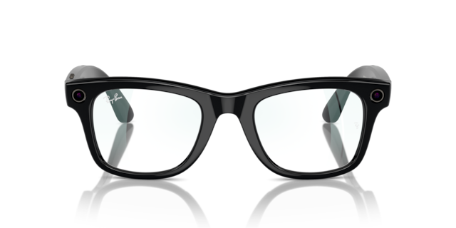 Ray-Ban Ray-Ban | Meta Wayfarer Glasses in Black | Target Optical