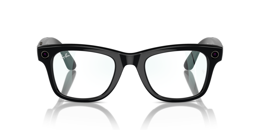 Ray-Ban  Smart Glasses Wayfarer Mサイズ Amazon.com: Ray-Ban Meta Glasses, Wayfarer, Large Size