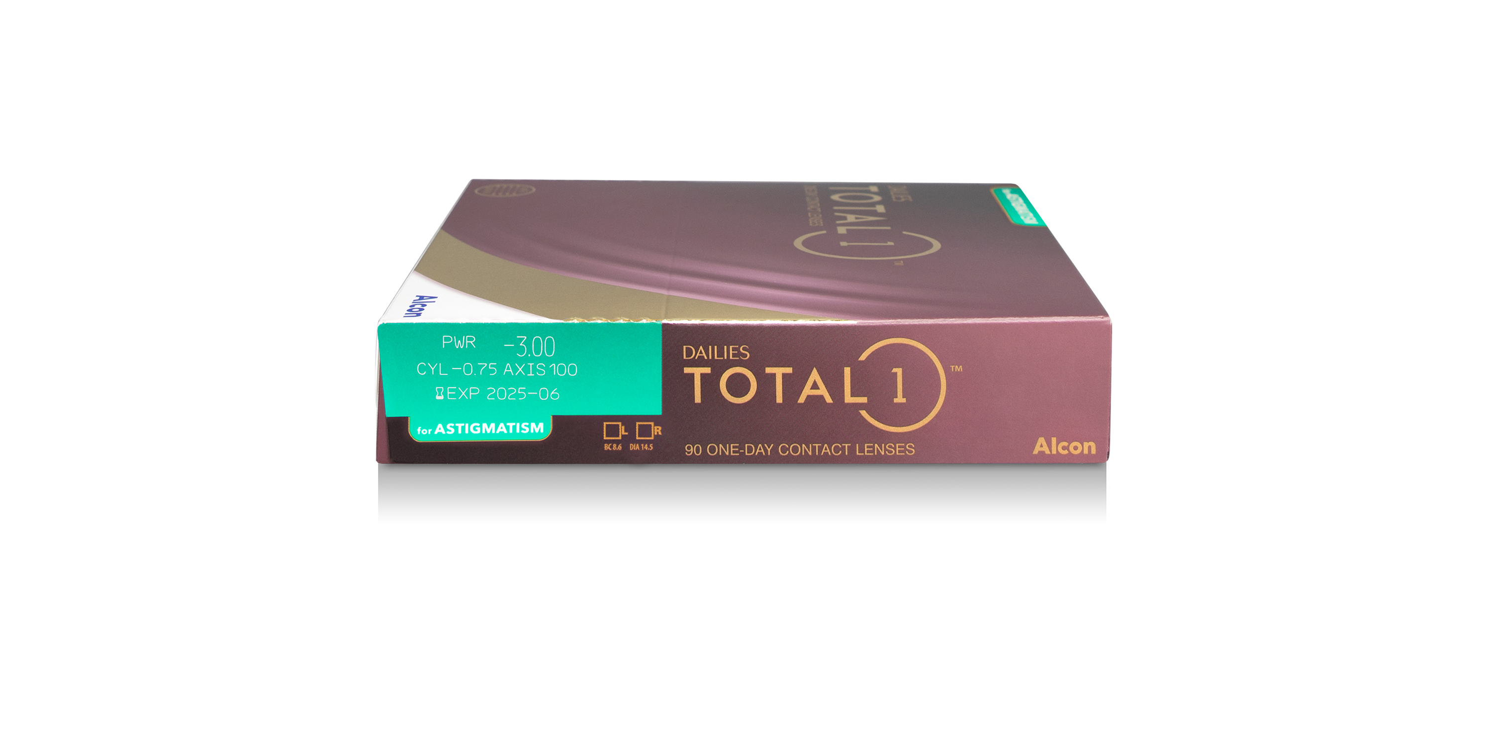DAILIES TOTAL1® for Astigmatism 90
