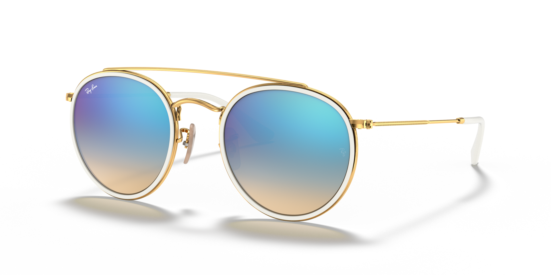 Ray-Ban 0RB3647N Sunglasses in Gold | Target Optical