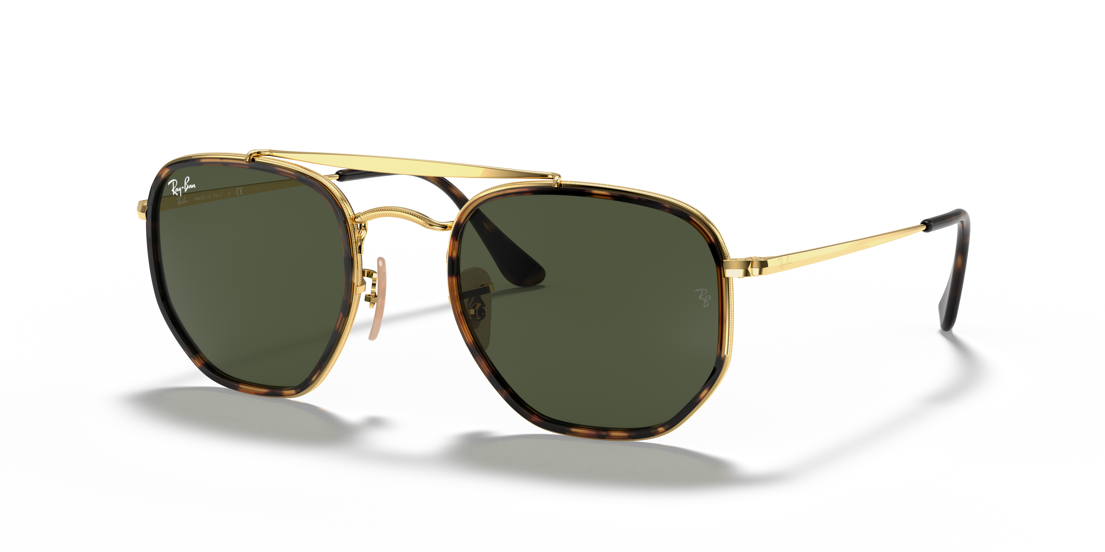 Ray-Ban 0RB3648M Sunglasses in Gold | Target Optical