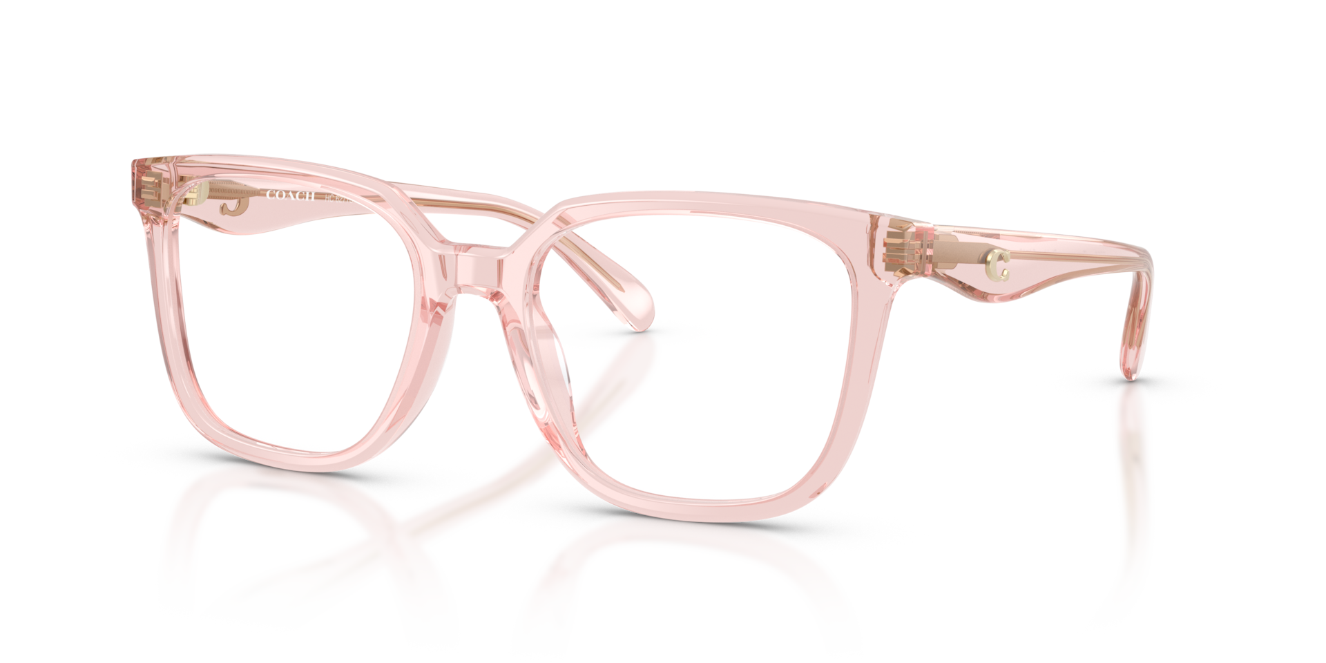 COACH Pink Frames NWT Full inclusion Coach HC6235U 5823 Glasses - US main image 2