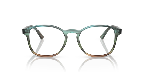 Ray-Ban 0RX5417 Glasses in Brown/Tan | Target Optical