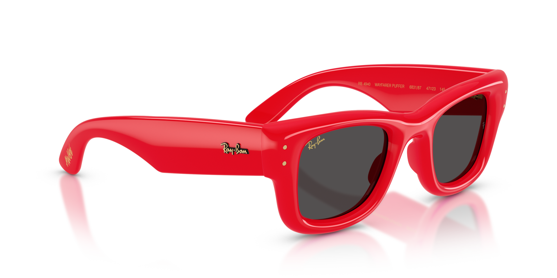 Ray-Ban Wayfarer Sunglasses in Burgundy Ray-Ban New Wayfarer Sunglasses - Burgundy Sunglasses  main image 2