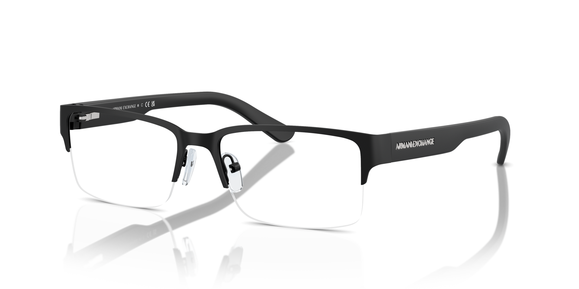 Armani Exchange 0AX1014 Glasses in Black | Target Optical
