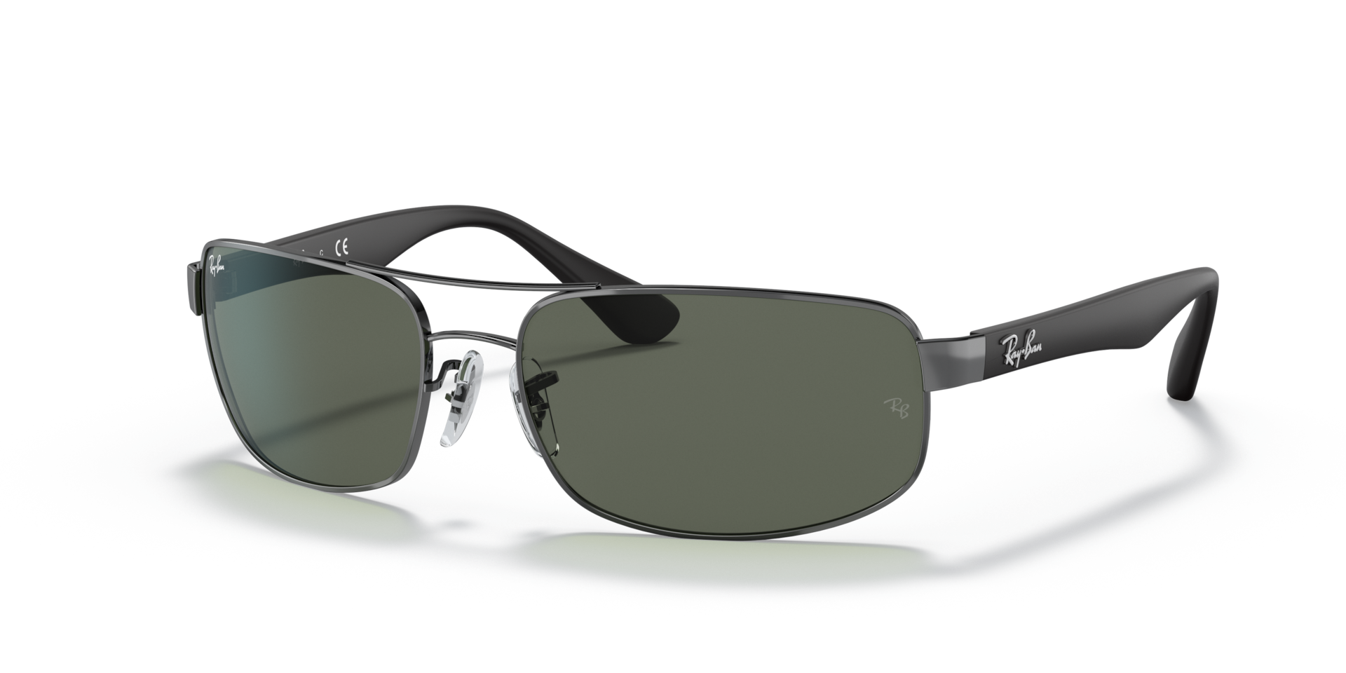 Ray-Ban 0RB3445 Sunglasses in Silver/Gunmetal/Grey | Target  display picture 1