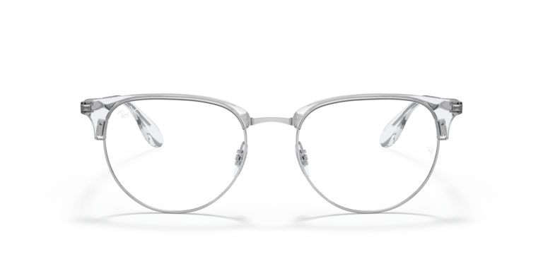Ray-Ban 0RX6396 Glasses in Silver/Gunmetal/Grey | Target Optical