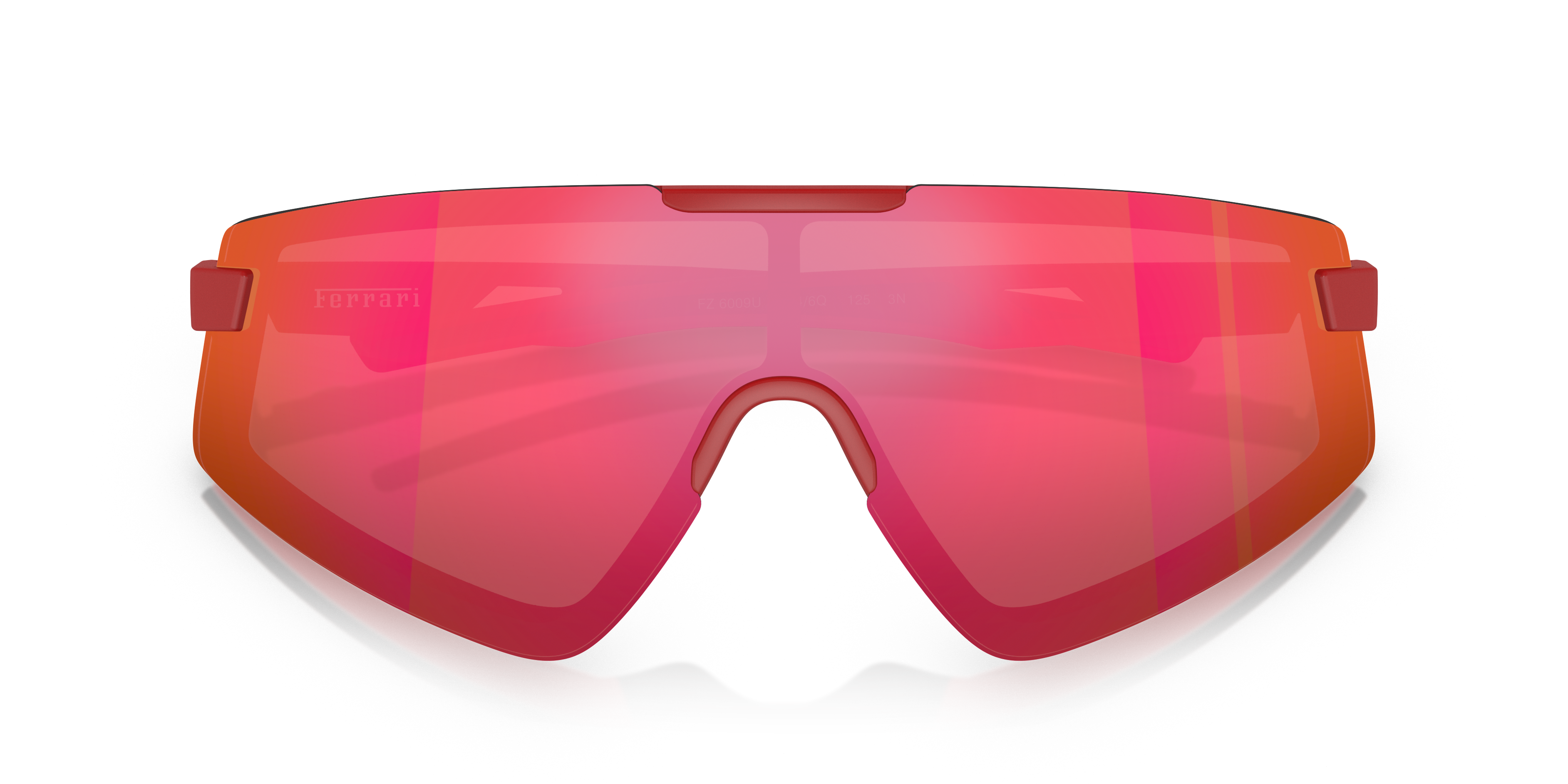 Scuderia Ferrari 0FZ6009U Sunglasses in Red/Burgundy | Target Optical