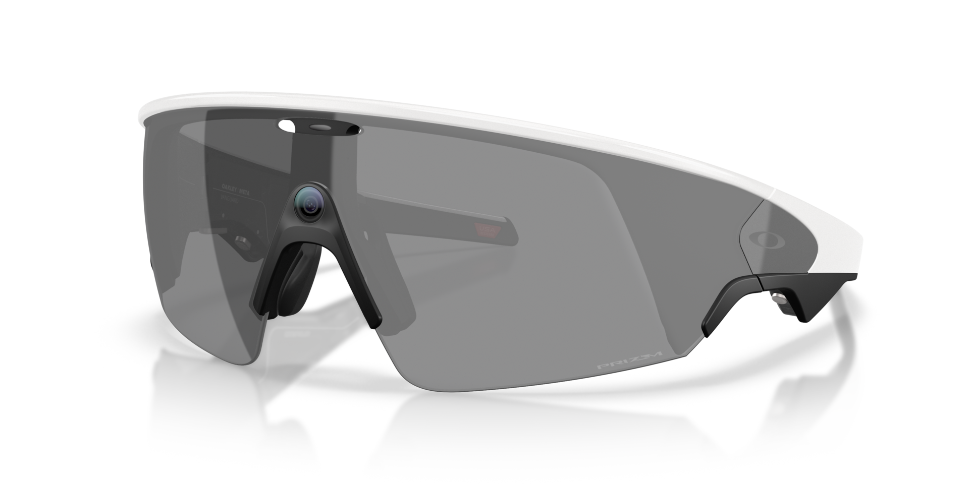 Oakley Oakley Meta Vanguard Glasses in Clear/White | Target Optical