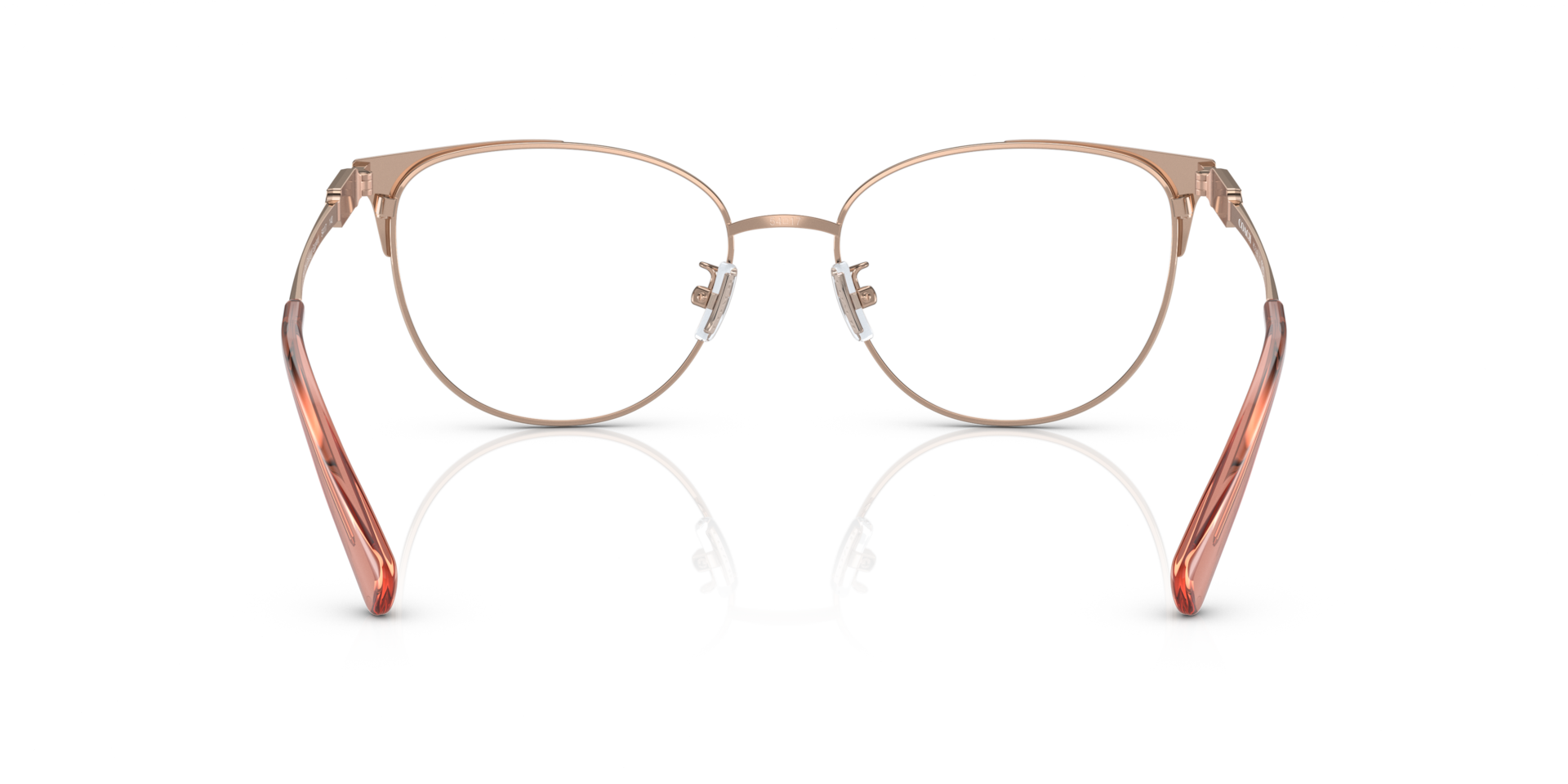 Coach HC5148 Rose Gold/Light Eggplant Cateye Frame Glasses 54x17 Coach Women main image 2