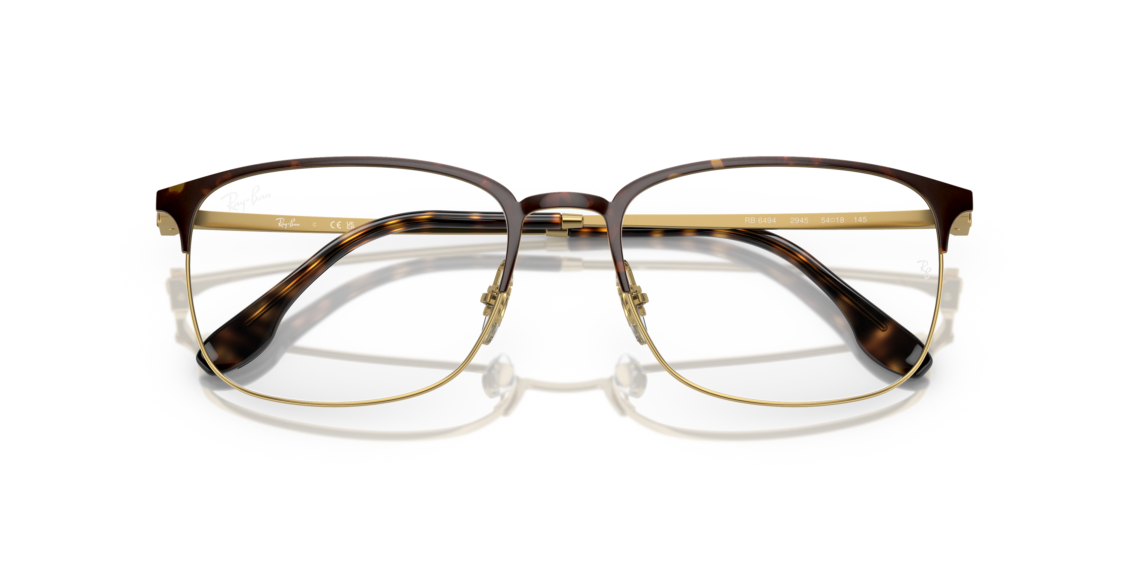 Ray-Ban 0RX6494 Glasses in Tortoise | Target Optical