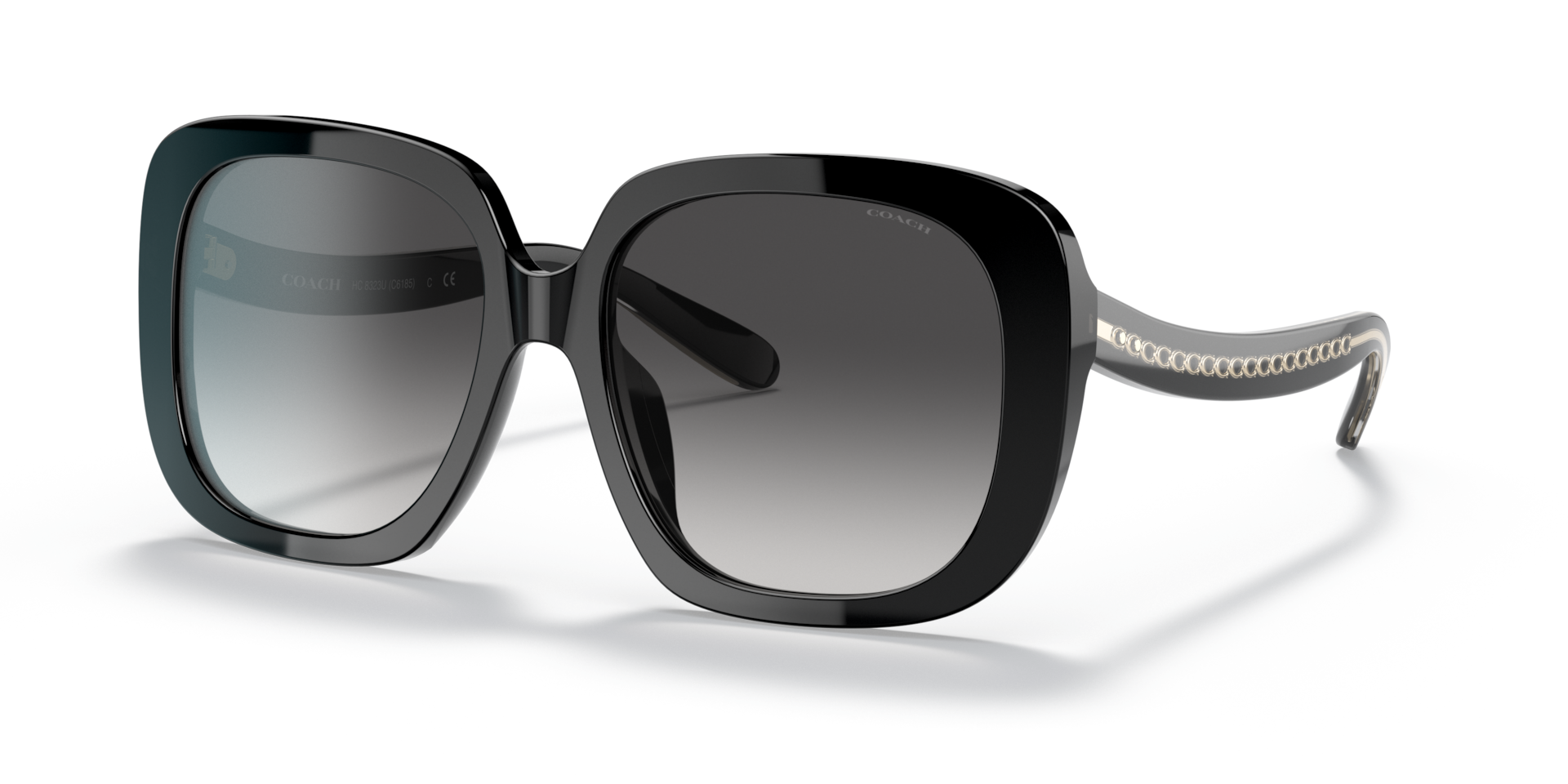 Coach 0HC8323U Sunglasses in Black | Target Optical