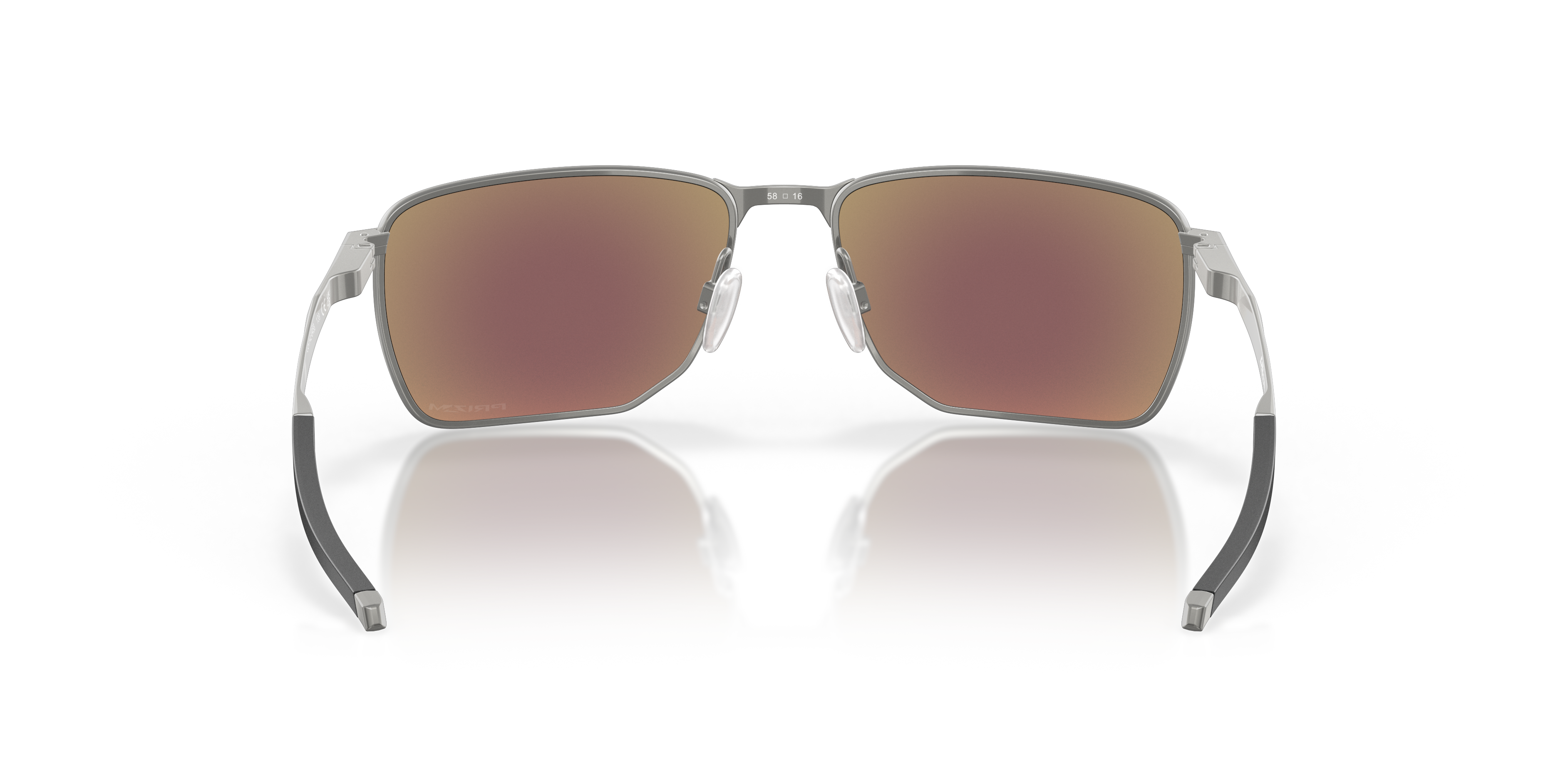 Oakley 0OO4142 Sunglasses in Silver/Gunmetal/Grey | Target Optical
