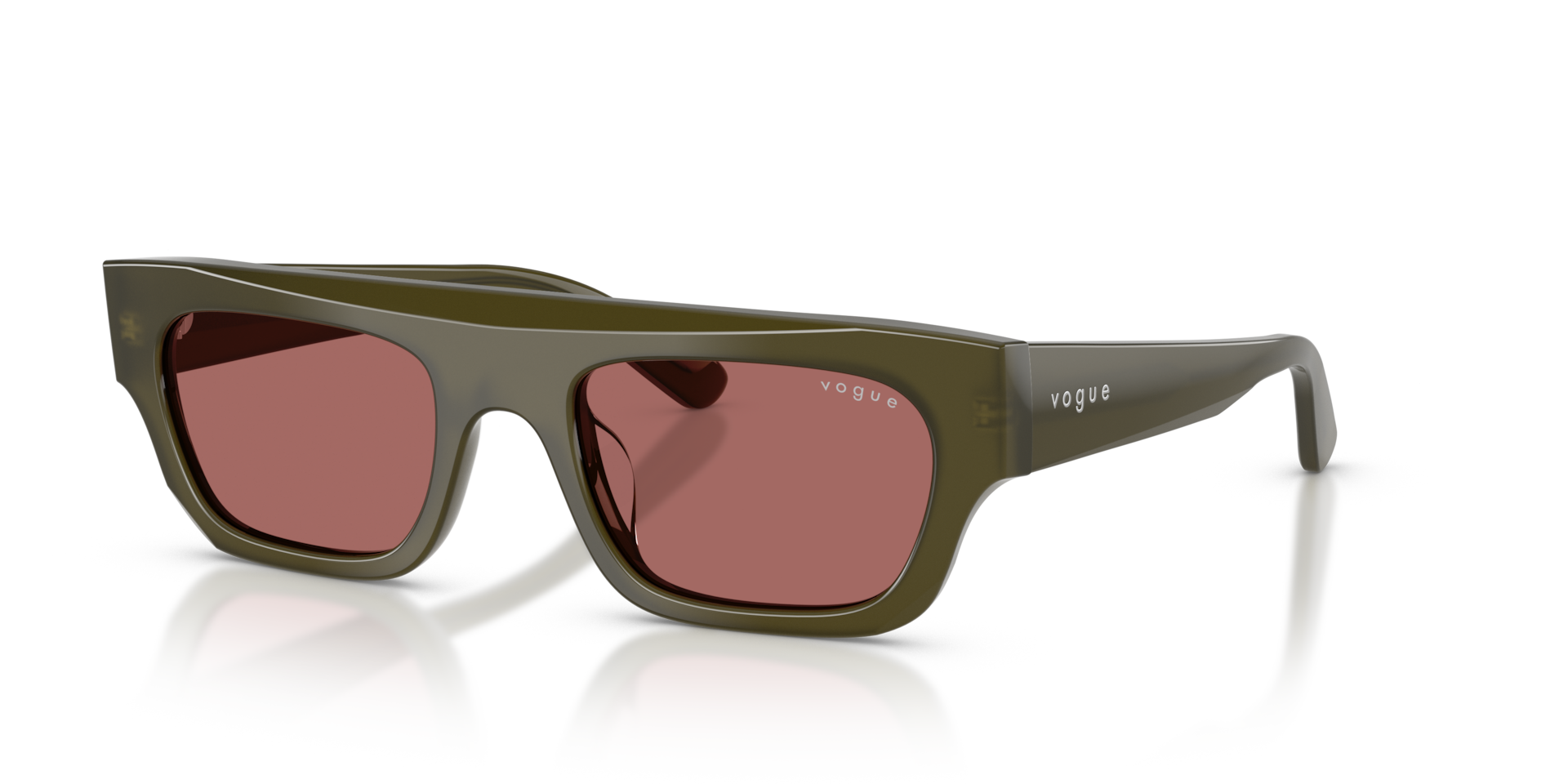 Vogue Eyewear Vogue Eyewear Sunglasses in Green | Target Optical display picture 3