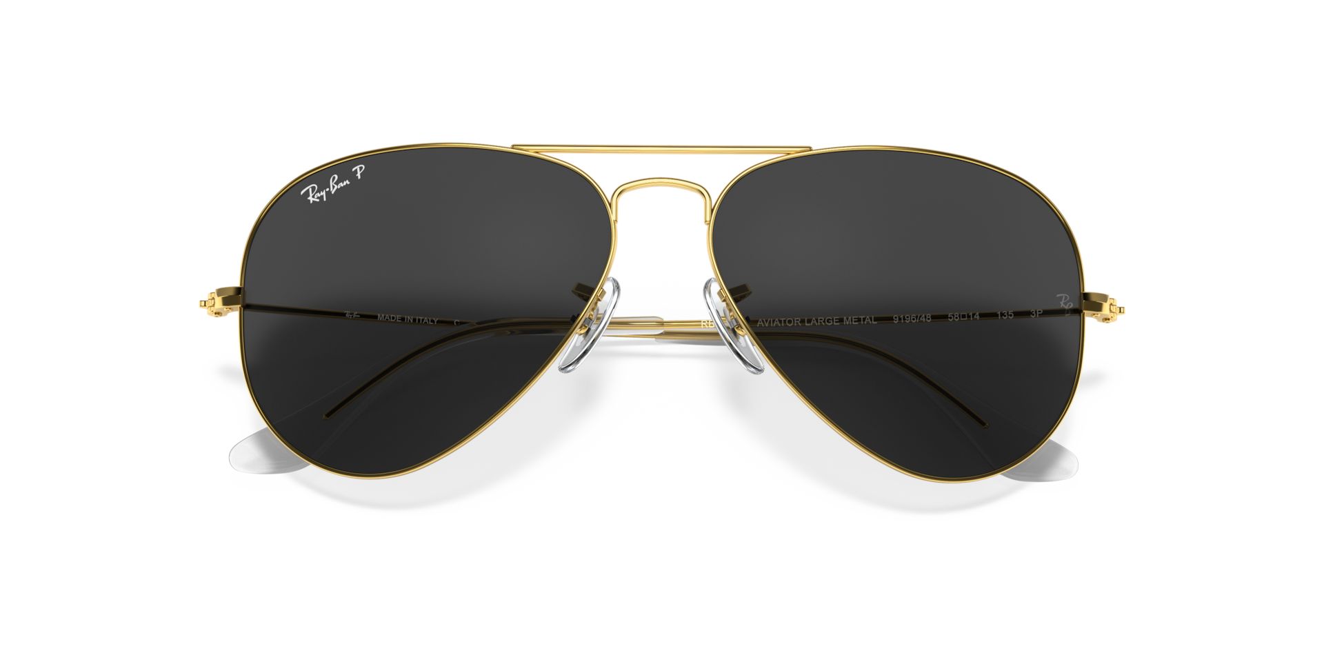 Ray-Ban RB 3091 サングラス ゴールド/ブラック Ray-Ban 0RB3025 Sunglasses in Gold | Target Optical