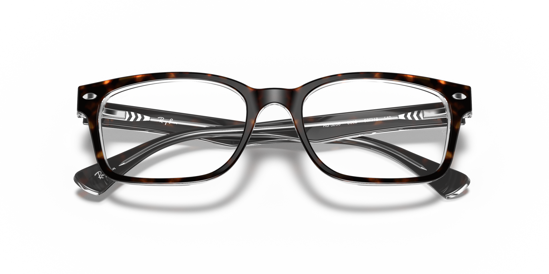 Ray Ban‎ Designer Glasses RB5286-5082-51mm Dark Tortoise H16993 Ray-Ban Eyeglasses Frames RB5245 5082 Tortoise Brown  main image 2