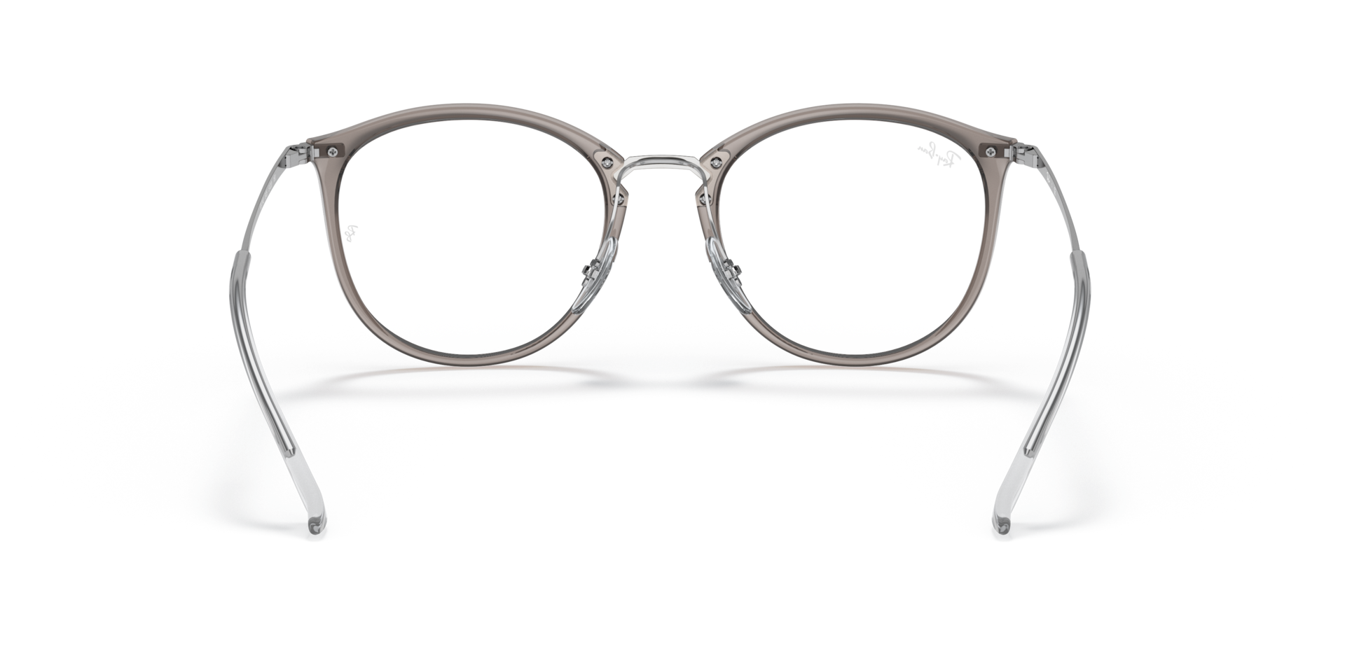 サングラス/メガネ ray-ban 0RX7140 Ray-Ban 0RX7140 Glasses in Silver/Gunmetal/Grey | Target Optical