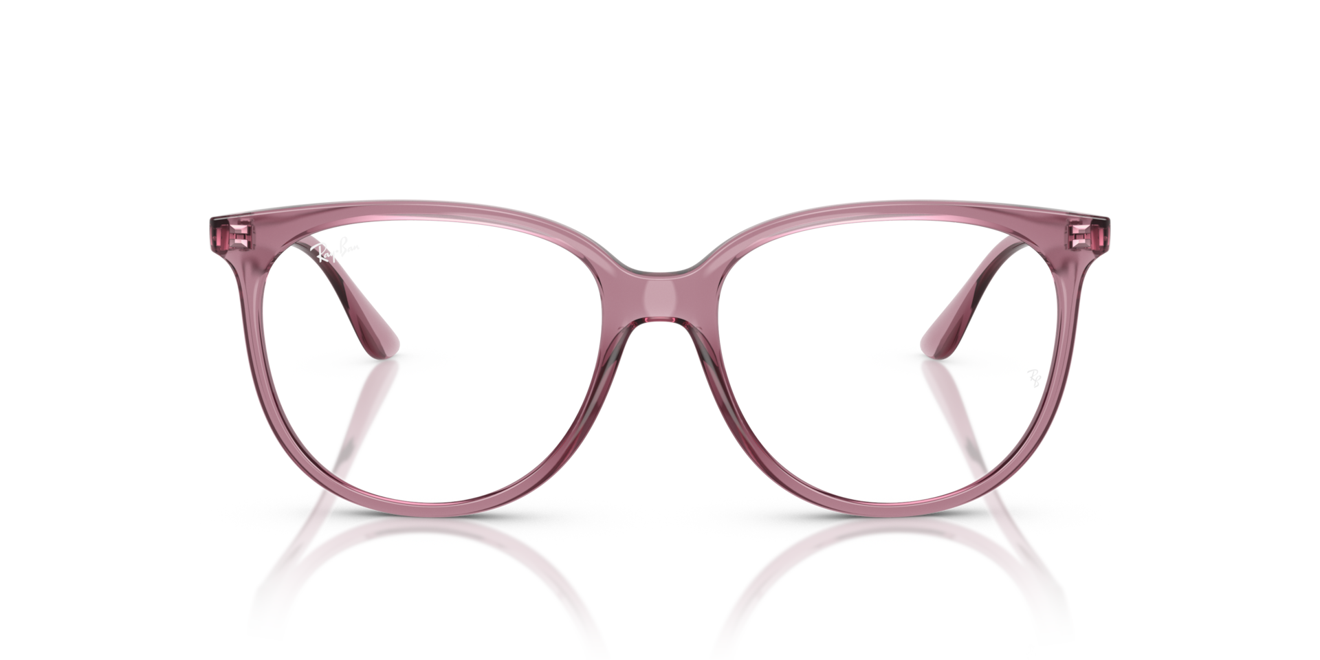 Ray-Ban 0RX4378V Glasses in Pink/Purple | Target Optical